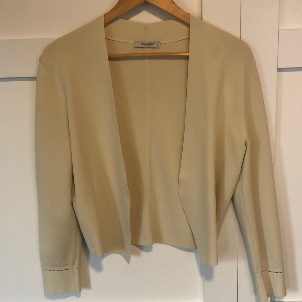 M.M. LaFleur Sant Ambroeus Jardigan blazer size small